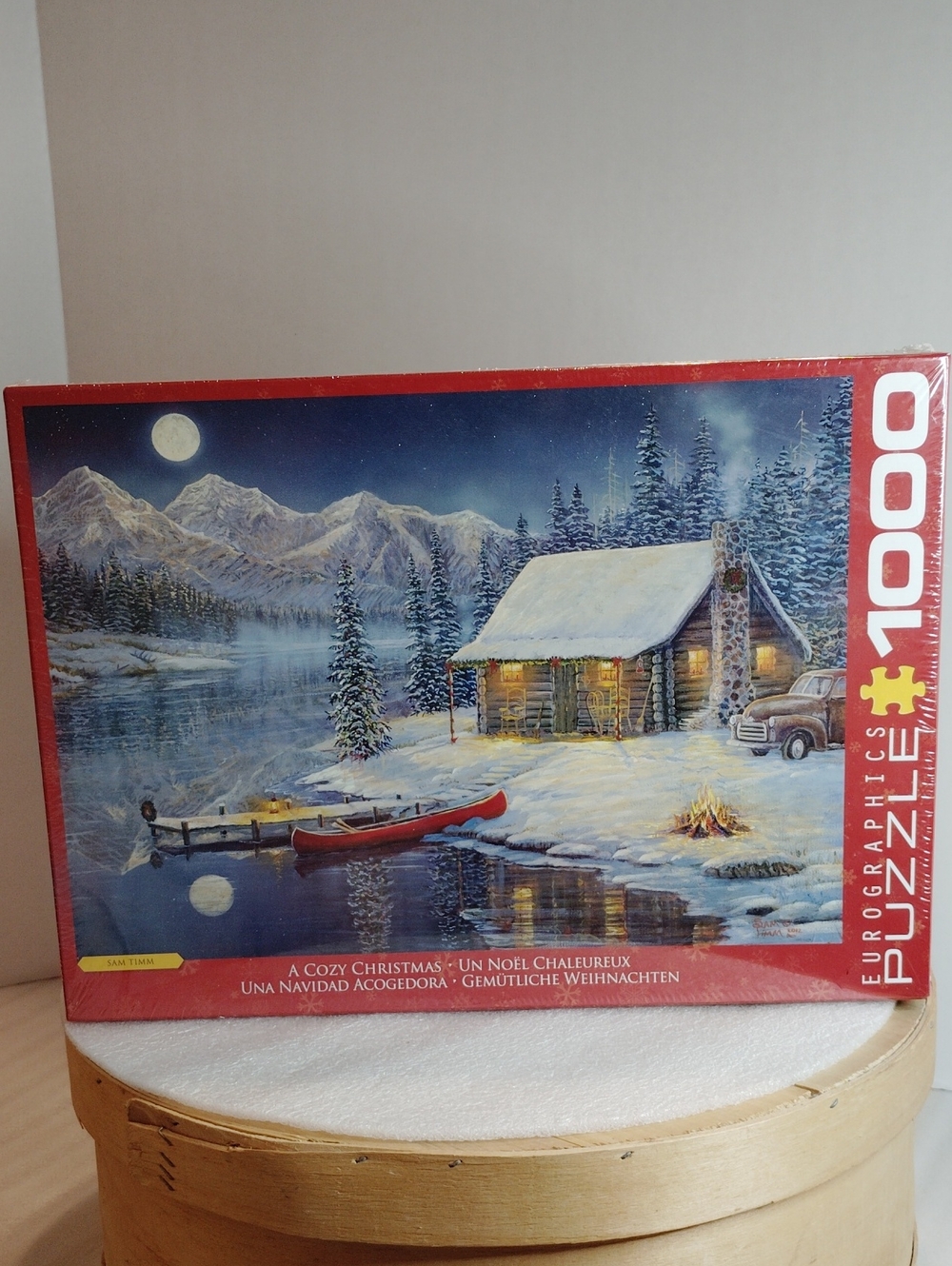 Eurographics Puzzle A Cozy Christmas 1000 Piece New